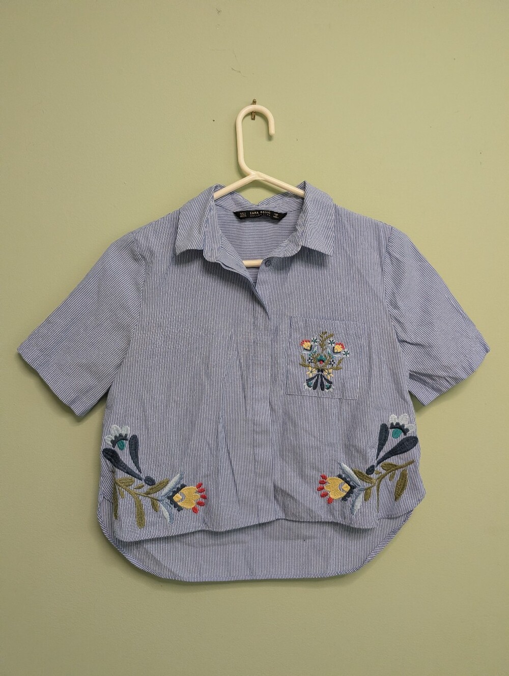 Zara Embroidered Shirt